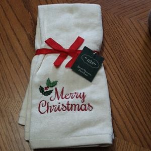 Christmas towels